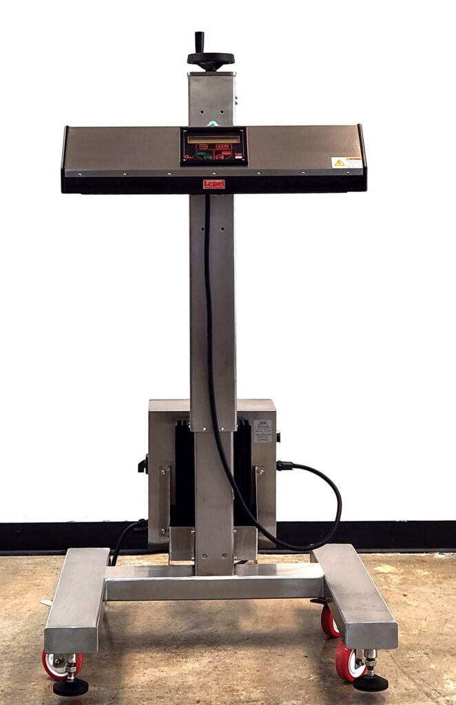 Induction cap sealing equipment